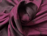 2 Metres Of A Dark Tye Dye Type Print Viscose Elastane Jersey Dress Fabric