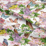 Crafty Cotton "Garden Of Eden" 100% Cotton Print 110cm Wide Craft Dress Fabric
