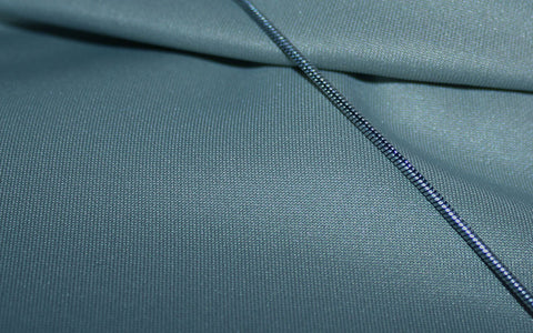 Elegant Smoked Blue Light Weight Poly Scuba Jersey Dress Fabric