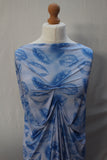 Rem 3 Mtr Spotted "Eye Eye ;)" Print Silky Soft Polyester Jersey Dress Fabric