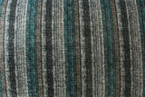 2 Metres Of A Shimmering Stripe Ponte Roma Type Knit Jersey Dress Fabric (Turquoise)
