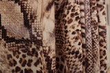 2 Metres Of A Patchwork Blended Animal Print Viscose Elastane Jersey Dress Fabric